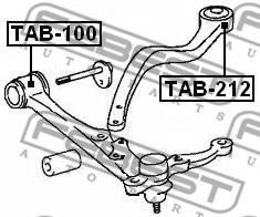 Сайлентблок рычага FEBEST TAB-212 Сайлентблок рычага FEBEST TAB-212