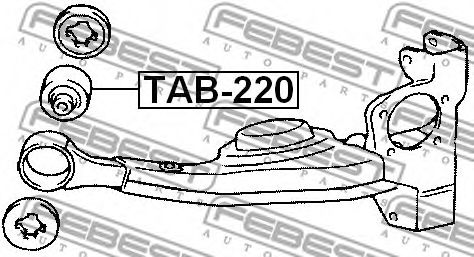 Подвеска, рулевое управление FEBEST TAB-220 Подвеска, рулевое управление FEBEST TAB-220