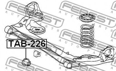 Сайлентблок задней балки FEBEST TAB-226 Сайлентблок задней балки FEBEST TAB-226