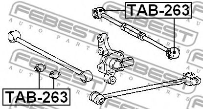 Сайлентблок рычага FEBEST TAB-263 Сайлентблок рычага FEBEST TAB-263