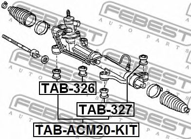 Подвеска, рулевое управление FEBEST TAB-326 Подвеска, рулевое управление FEBEST TAB-326