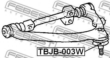 Шаровая опора комплект FEBEST TBJB-003W Шаровая опора комплект FEBEST TBJB-003W