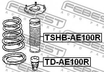 Отбойник FEBEST TD-AE100R Отбойник FEBEST TD-AE100R