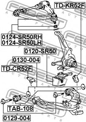 Отбойник FEBEST TD-CR52F Отбойник FEBEST TD-CR52F
