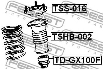 Отбойник FEBEST TD-GX100F Отбойник FEBEST TD-GX100F