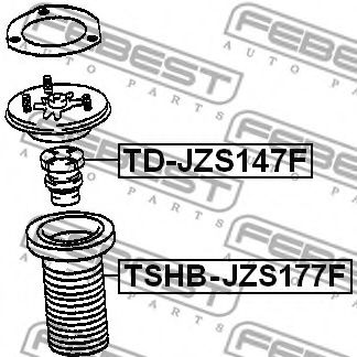 Отбойник FEBEST TD-JZS147F Отбойник FEBEST TD-JZS147F