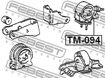 Подушка двигателя FEBEST TM-094 Подушка двигателя FEBEST TM-094