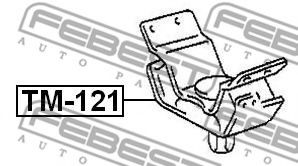 Подушка двигателя FEBEST TM-121 Подушка двигателя FEBEST TM-121