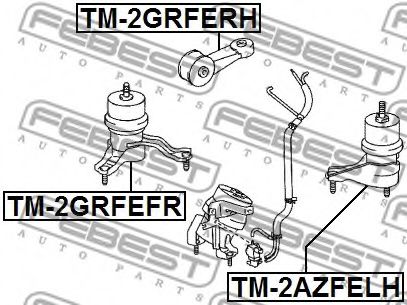 Подушка двигателя FEBEST TM-2GRFEFR Подушка двигателя FEBEST TM-2GRFEFR