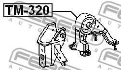 Подушка двигателя FEBEST TM-320 Подушка двигателя FEBEST TM-320