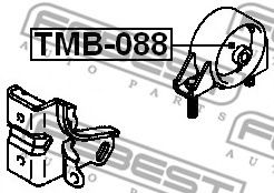 Подушка двигателя FEBEST TMB-088 Подушка двигателя FEBEST TMB-088