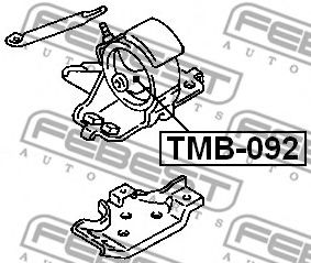 Подушка двигателя FEBEST TMB-092 Подушка двигателя FEBEST TMB-092