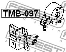 Подушка двигателя FEBEST TMB-097 Подушка двигателя FEBEST TMB-097