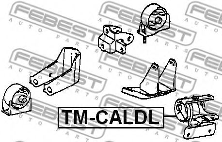 Подушка двигателя FEBEST TM-CALDL Подушка двигателя FEBEST TM-CALDL