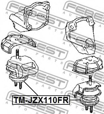 Подушка двигателя FEBEST TM-JZX110FR Подушка двигателя FEBEST TM-JZX110FR