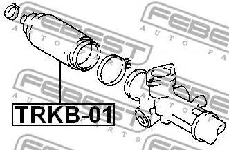 Пыльник рулевой рейки FEBEST TRKB-01 Пыльник рулевой рейки FEBEST TRKB-01