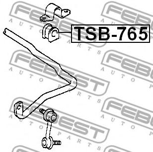 Втулка стабилизатора FEBEST TSB-765 Втулка стабилизатора FEBEST TSB-765