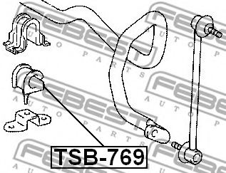 Втулка стабилизатора FEBEST TSB-769 Втулка стабилизатора FEBEST TSB-769