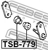 Втулка рессоры FEBEST TSB-779 Втулка рессоры FEBEST TSB-779