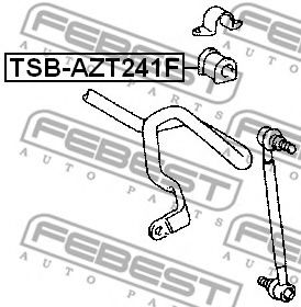 Втулка стабилизатора FEBEST TSB-AZT241F Втулка стабилизатора FEBEST TSB-AZT241F