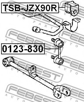 Втулка стабилизатора FEBEST TSB-JZX90R Втулка стабилизатора FEBEST TSB-JZX90R