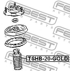 Пыльник амортизатора FEBEST TSHB-20-GOLD Пыльник амортизатора FEBEST TSHB-20-GOLD