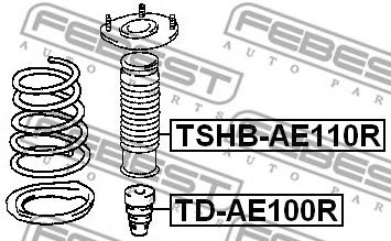Пыльник амортизатора FEBEST TSHB-AE110R Пыльник амортизатора FEBEST TSHB-AE110R