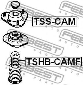 Пыльник амортизатора FEBEST TSHB-CAMF Пыльник амортизатора FEBEST TSHB-CAMF