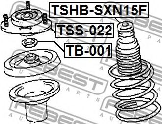 Пыльник амортизатора FEBEST TSHB-SXN15F Пыльник амортизатора FEBEST TSHB-SXN15F
