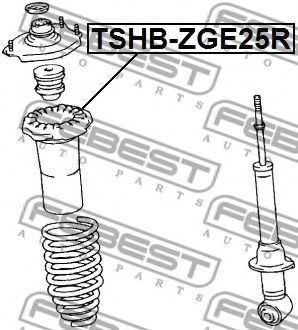 Пыльник амортизатора FEBEST TSHB-ZGE25R Пыльник амортизатора FEBEST TSHB-ZGE25R