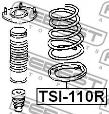 Тарелка пружины FEBEST TSI-110R Тарелка пружины FEBEST TSI-110R