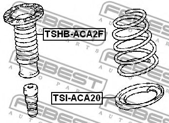 Тарелка пружины FEBEST TSI-ACA20 Тарелка пружины FEBEST TSI-ACA20