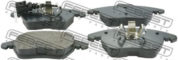 Тормозные колодки FEBEST 2301-362F