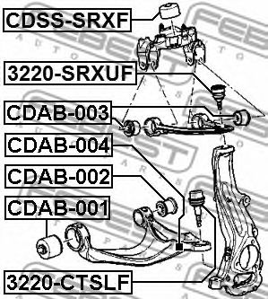 Шаровая опора FEBEST 3220-SRXUF Шаровая опора FEBEST 3220-SRXUF