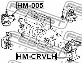 Подушка двигателя FEBEST HM-CRVLH Подушка двигателя FEBEST HM-CRVLH