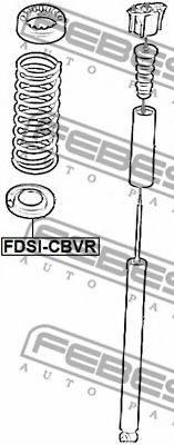 Тарелка пружины FEBEST FDSI-CBVR