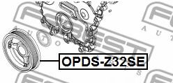 Шкив коленвала FEBEST OPDS-Z32SE Шкив коленвала FEBEST OPDS-Z32SE