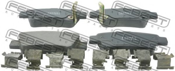Тормозные колодки FEBEST 0301-RER