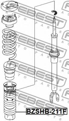 Пыльник амортизатора FEBEST BZSHB-211F Пыльник амортизатора FEBEST BZSHB-211F