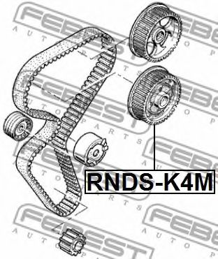 Шестерня привода распределительного вала FEBEST RNDS-K4M Шестерня привода распределительного вала FEBEST RNDS-K4M