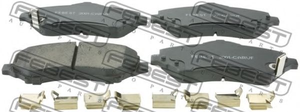 Тормозные колодки FEBEST 2001-CARVF
