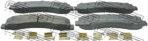 Тормозные колодки FEBEST 2101-F150V2F