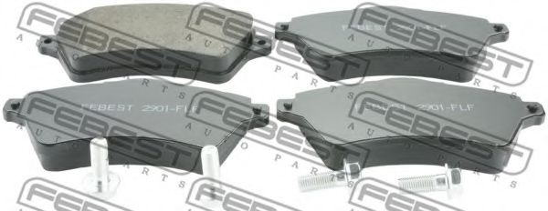 Тормозные колодки FEBEST 2901-FLF Тормозные колодки FEBEST 2901-FLF