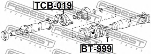 Пыльник шруса FEBEST BT-999 Пыльник шруса FEBEST BT-999