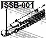 Сайлентблок рычага FEBEST ISSB-001 Сайлентблок рычага FEBEST ISSB-001