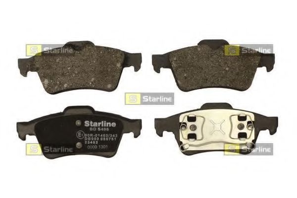 Тормозные колодки STARLINE BD S829P