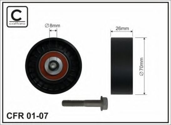 Обводной ролик CAFFARO 01-07