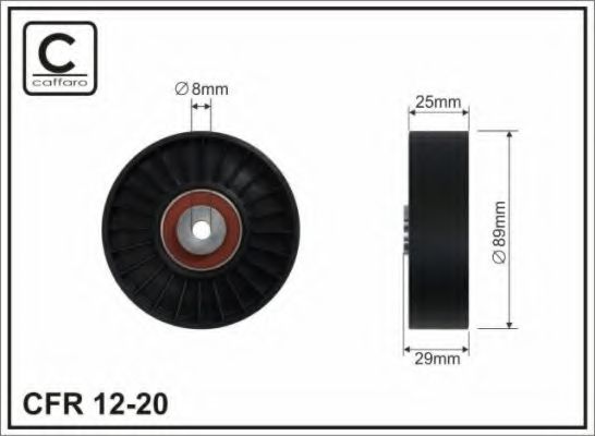 Обводной ролик CAFFARO 12-20