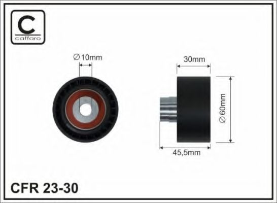 Обводной ролик CAFFARO 23-30