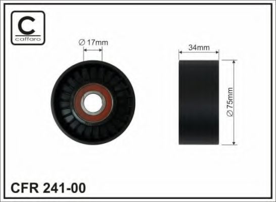 Обводной ролик CAFFARO 241-00